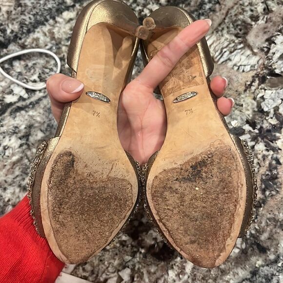 Badgley Mischka Maria Embellished D'orsay Pump - Picture 4 of 9